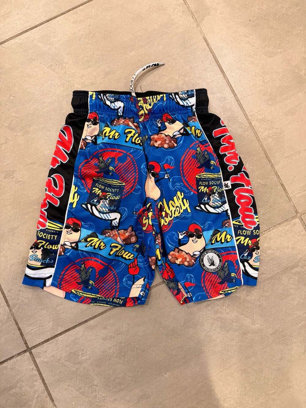 Flow Society Mr. Flow Lax Snacks Athletic Shorts Youth Size Medium